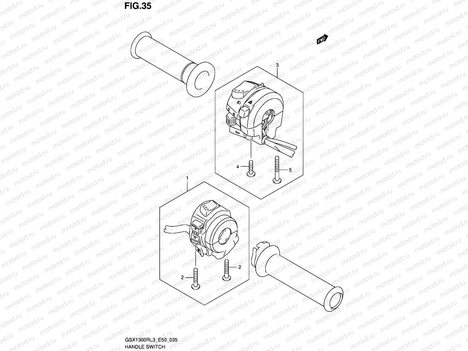 35 - HANDLE SWITCH