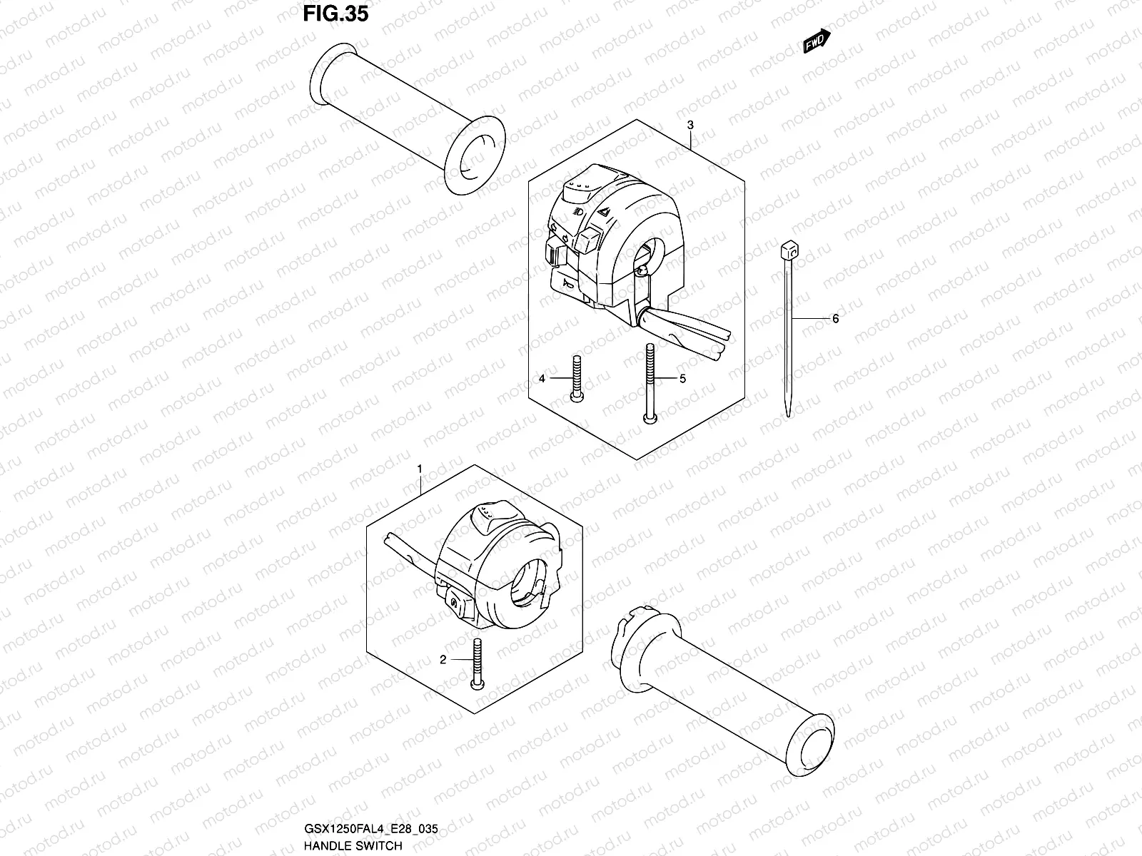 35 - HANDLE SWITCH
