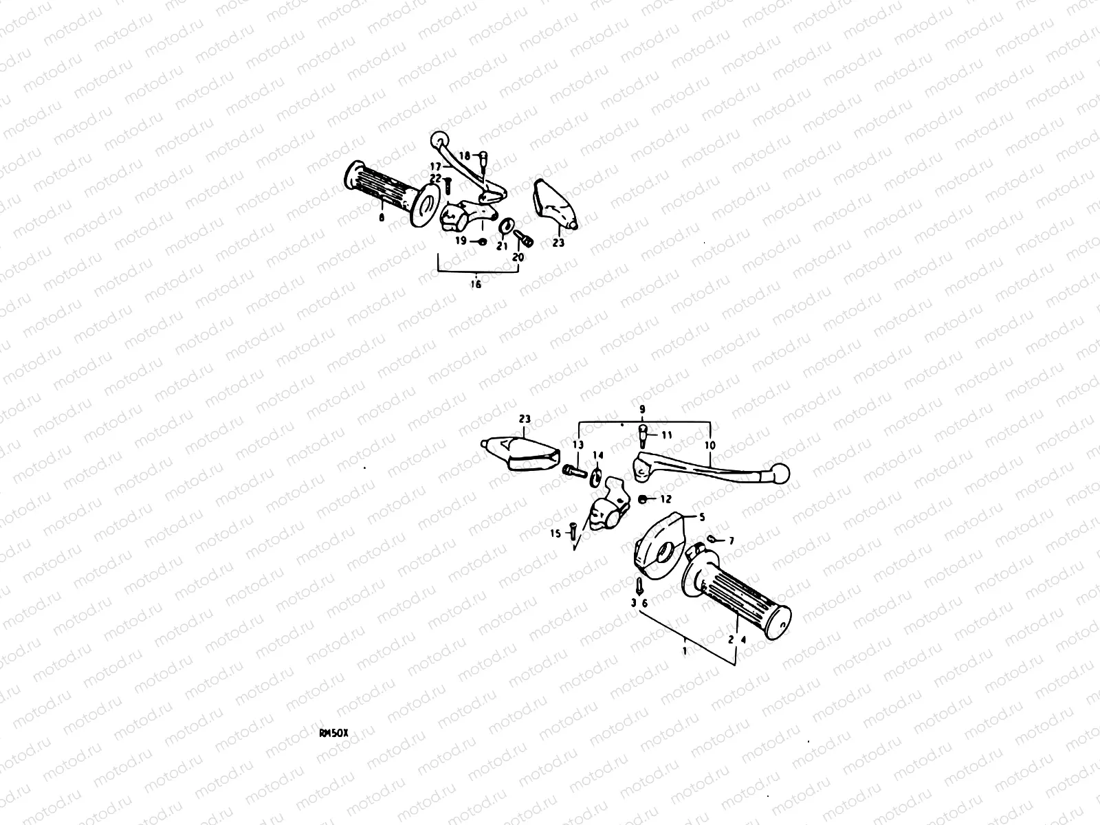 35 - HANDLE SWITCH (RM50N, RM50T, RM50X)