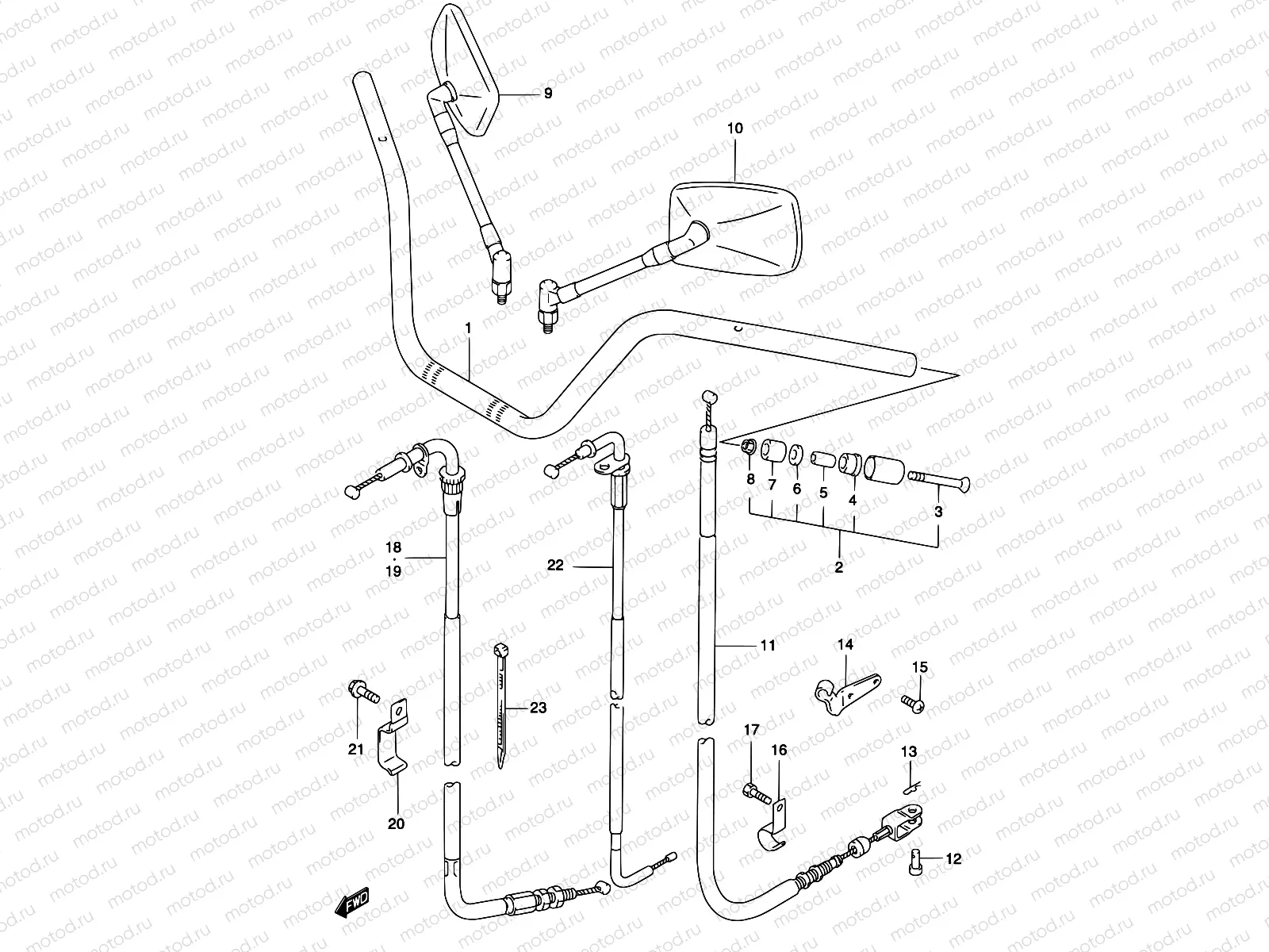 35 - HANDLEBAR