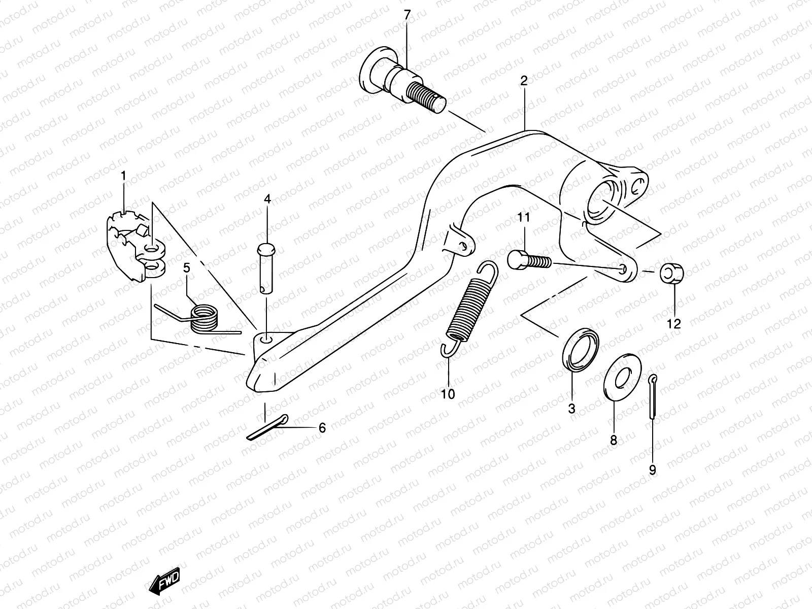 35 - REAR BRAKE