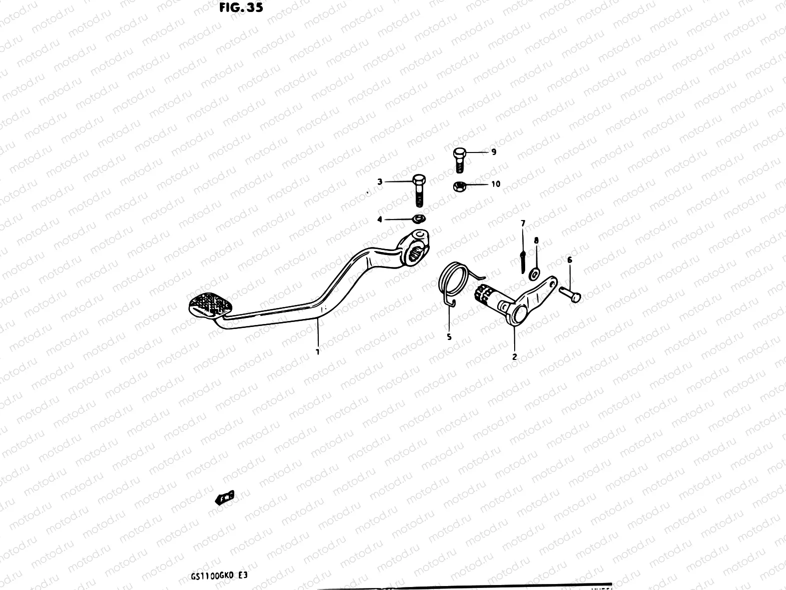 35 - REAR BRAKE