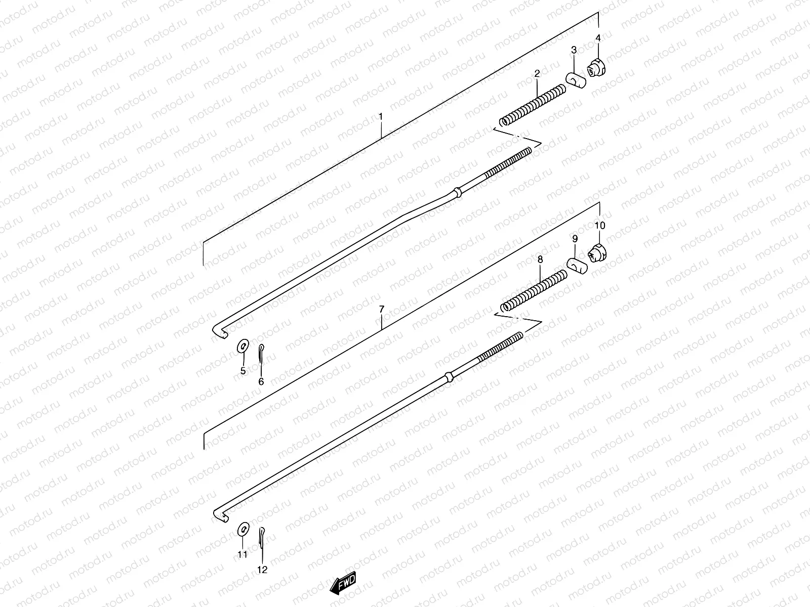 35 - REAR BRAKE ROD