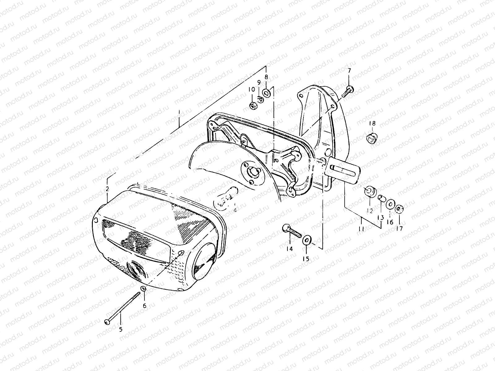 35 - REAR COMBINATION LAMP (E02, E04, E21, E25)