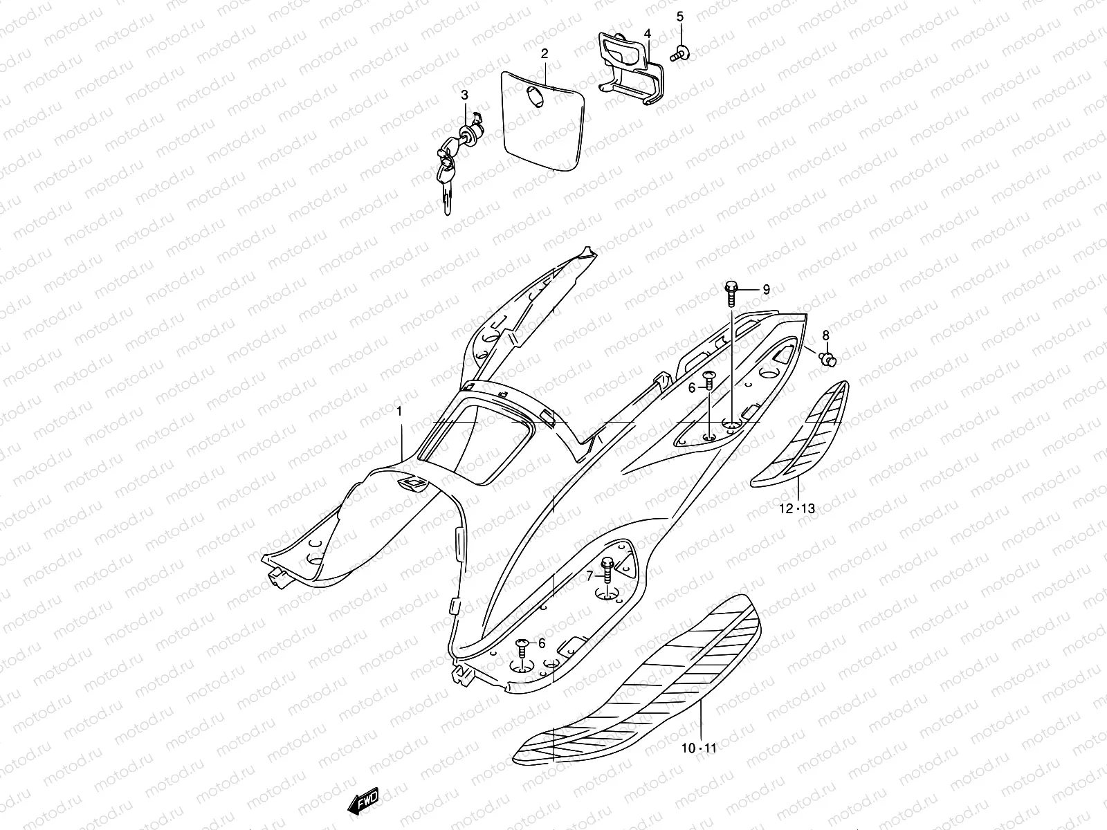 35 - REAR LEG SHIELD
