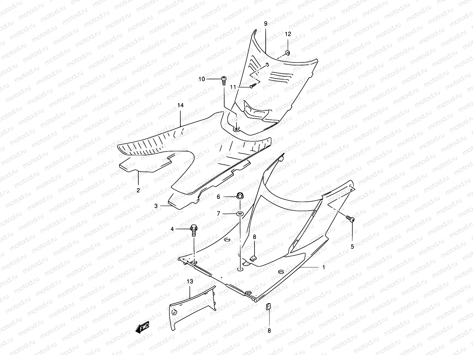 35 - REAR LEG SHIELD