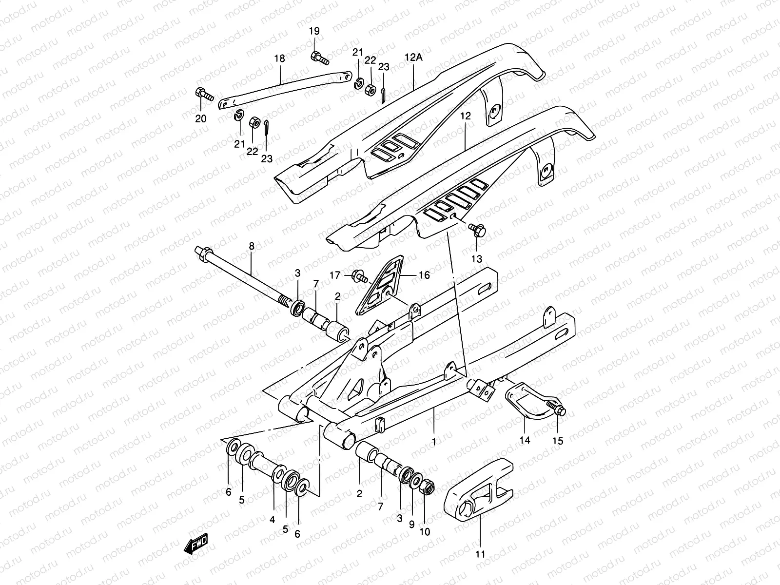 35 - REAR SWINGING ARM