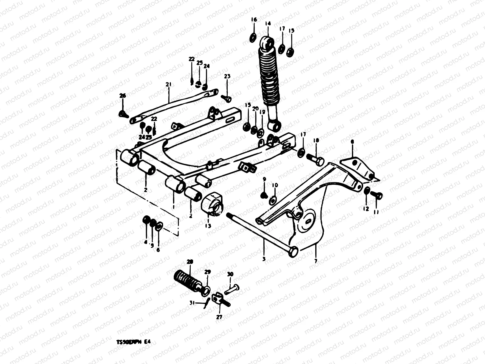 35 - REAR SWINGING ARM