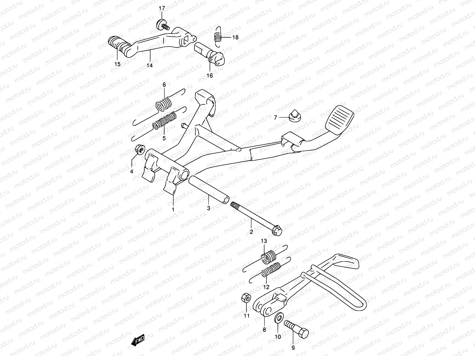 35 - STAND - REAR BRAKE
