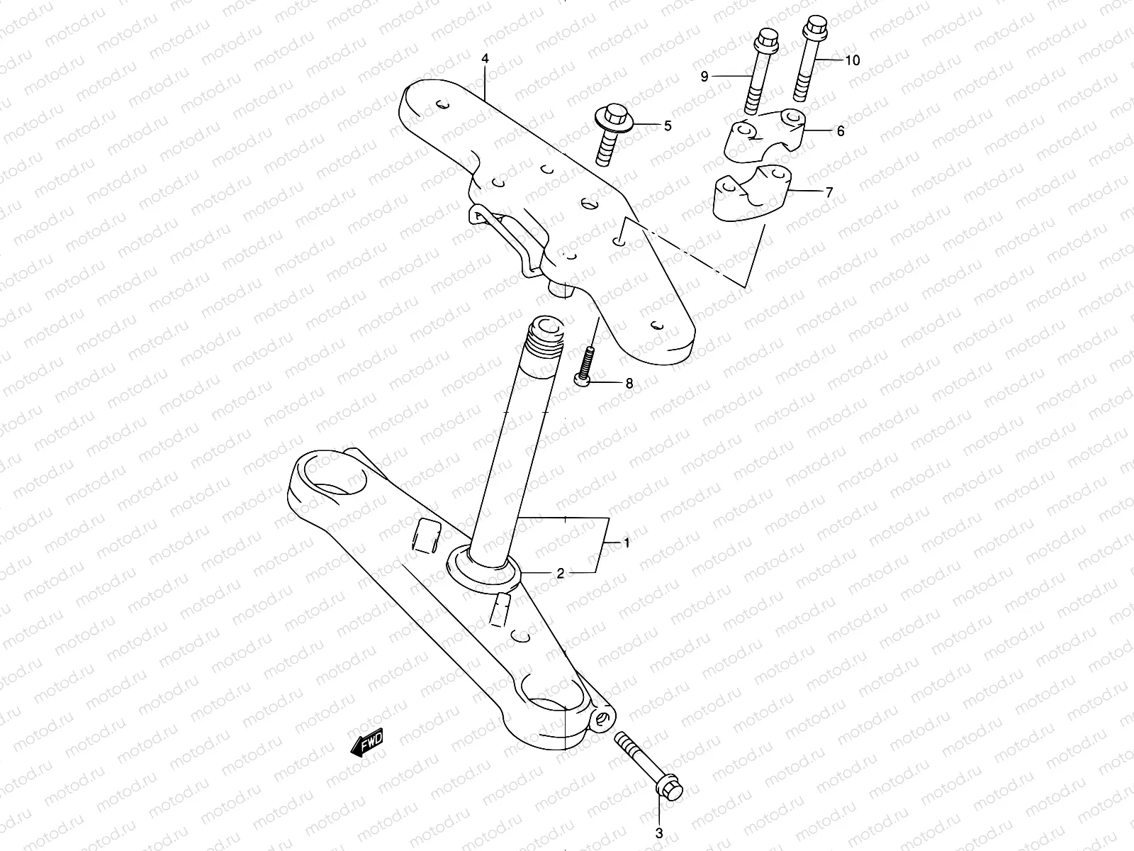 35 - STEERING STEM