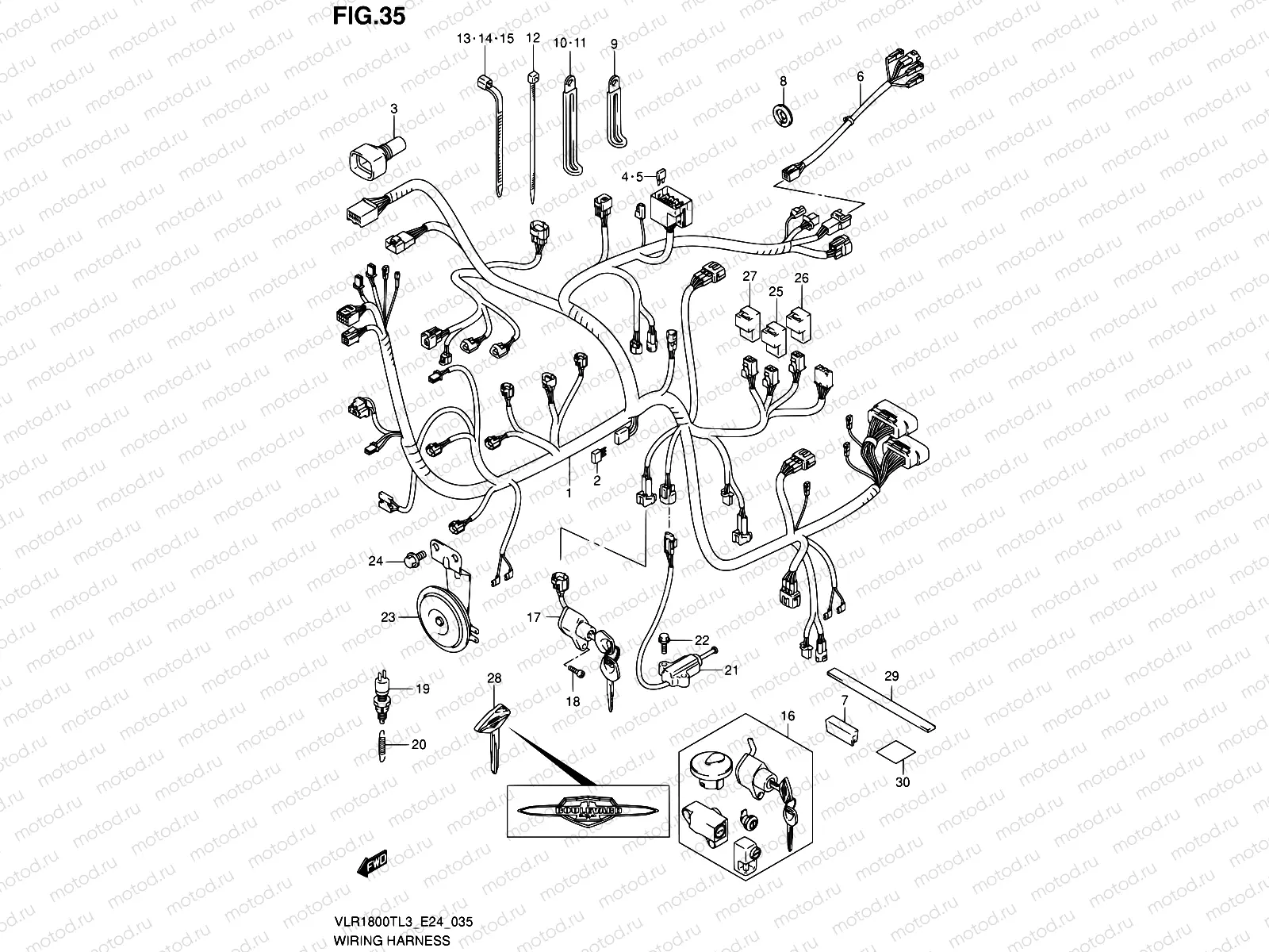 35 - WIRING HARNESS