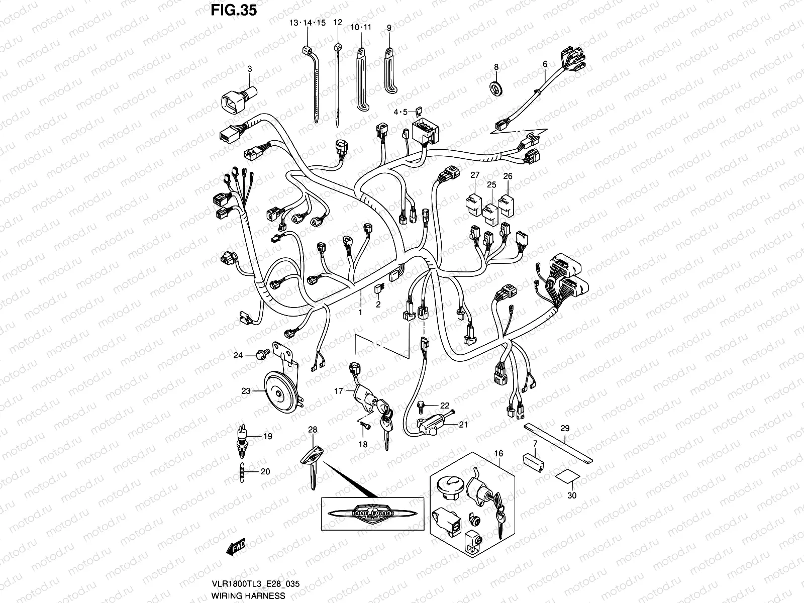 35 - WIRING HARNESS