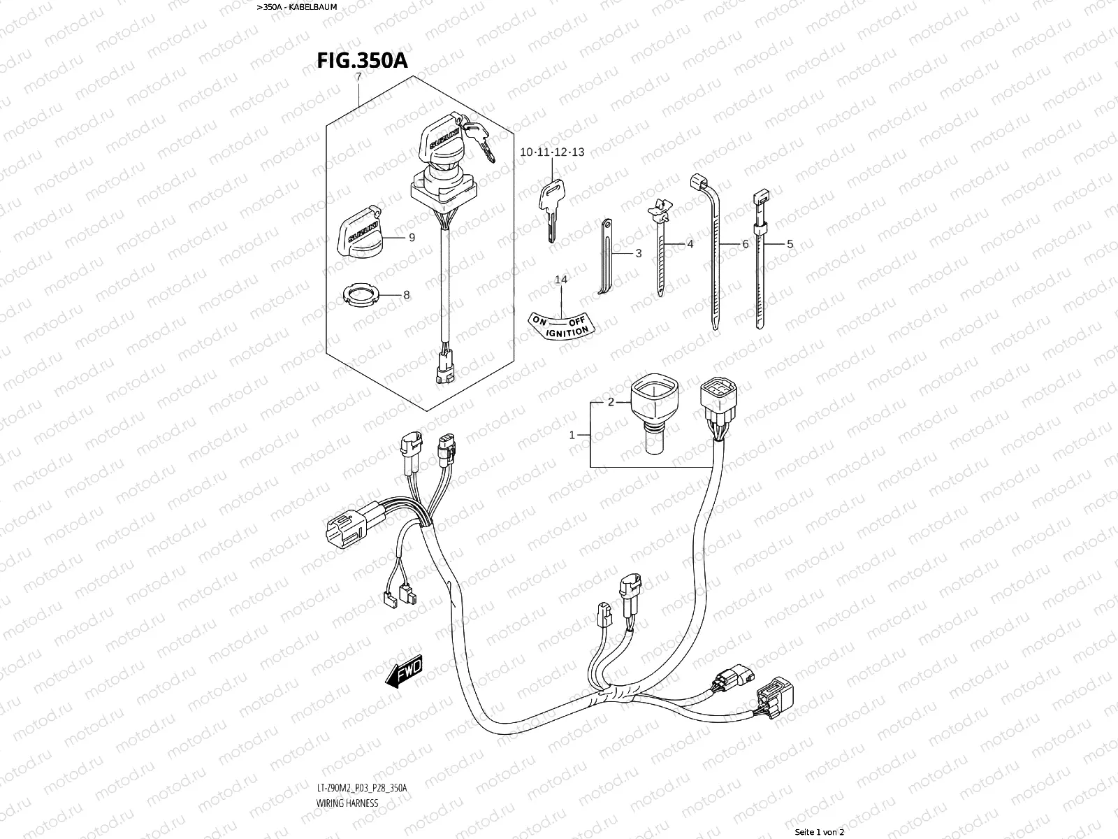 350A - WIRE HARNESS