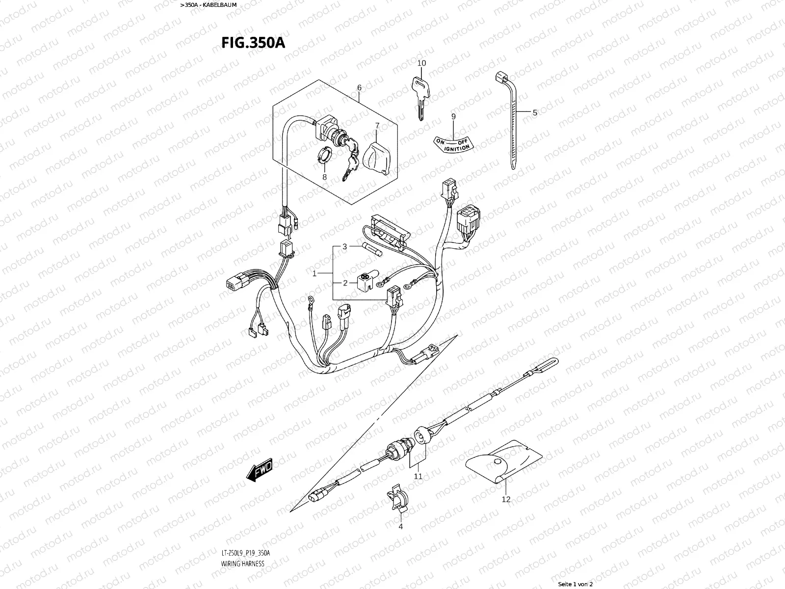 350A - WIRE HARNESS