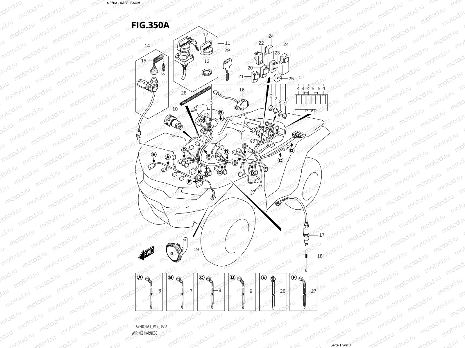 350A - WIRE HARNESS