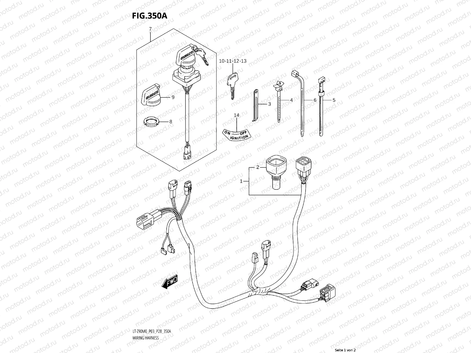 350A - WIRING HARNESS