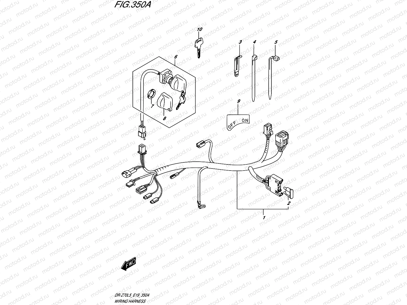 350A - WIRING HARNESS