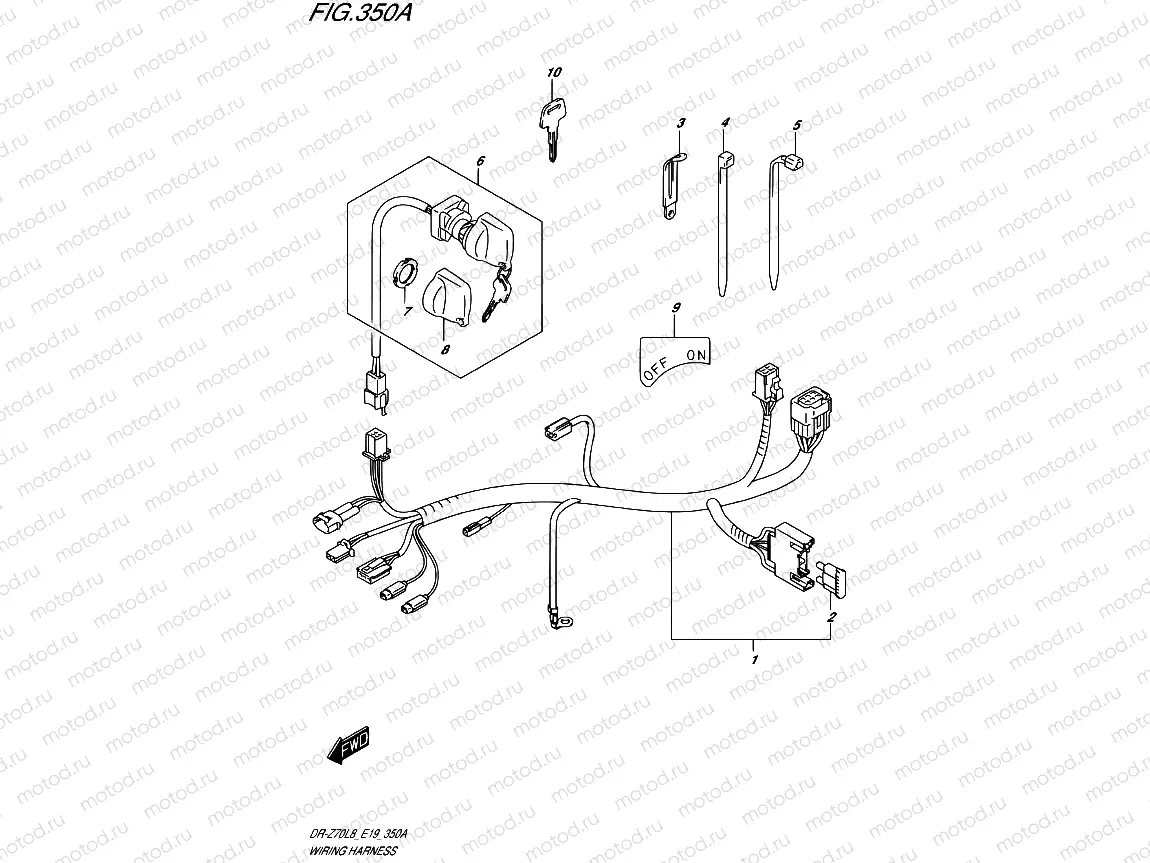 350A - WIRING HARNESS