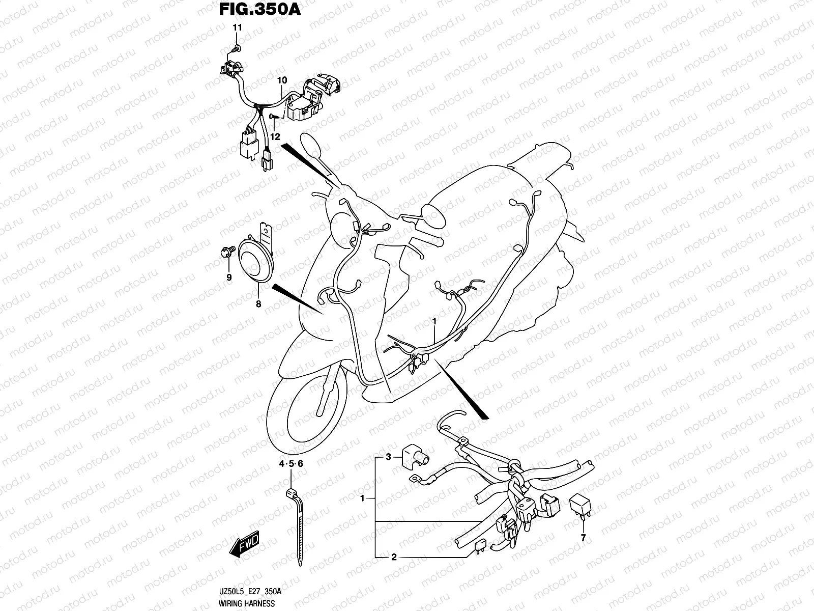 350A - WIRING HARNESS