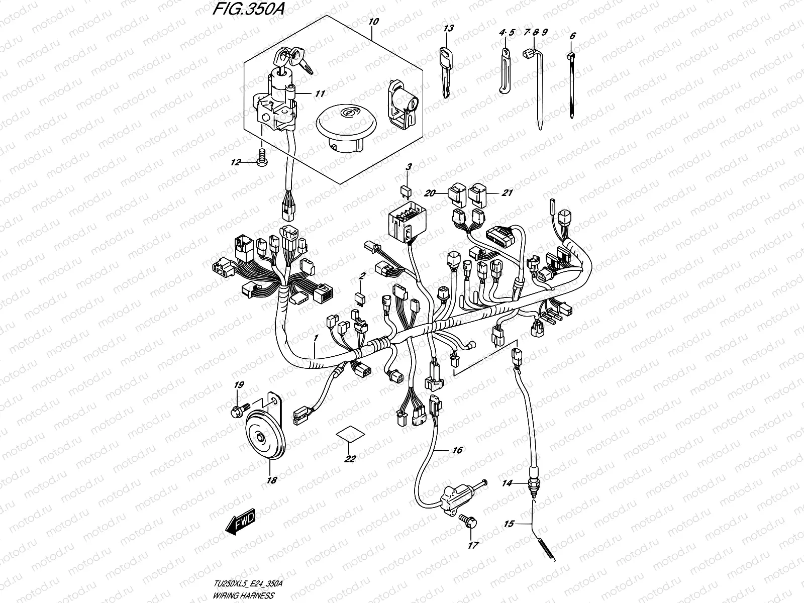 350A - WIRING HARNESS