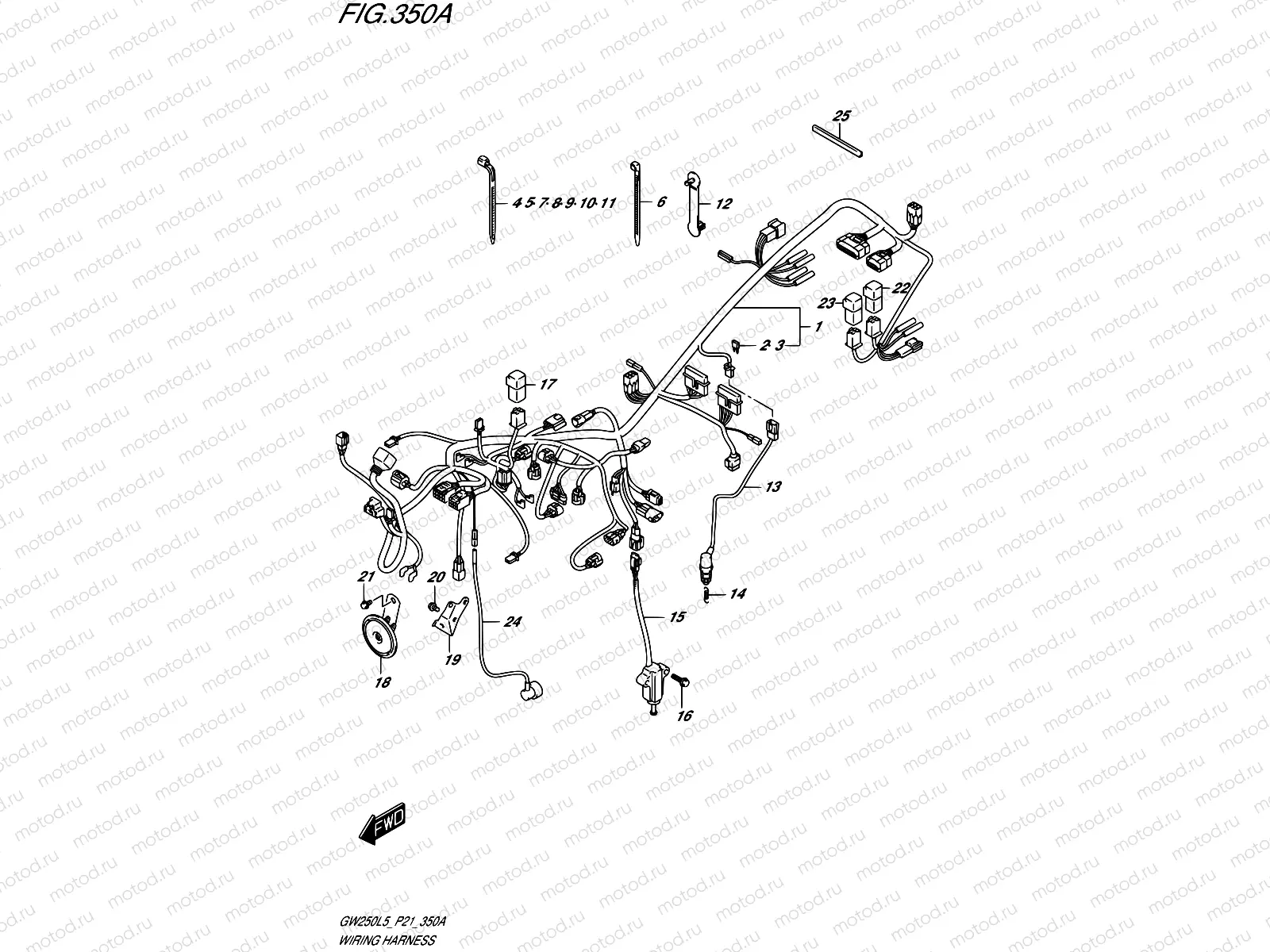 350A - WIRING HARNESS
