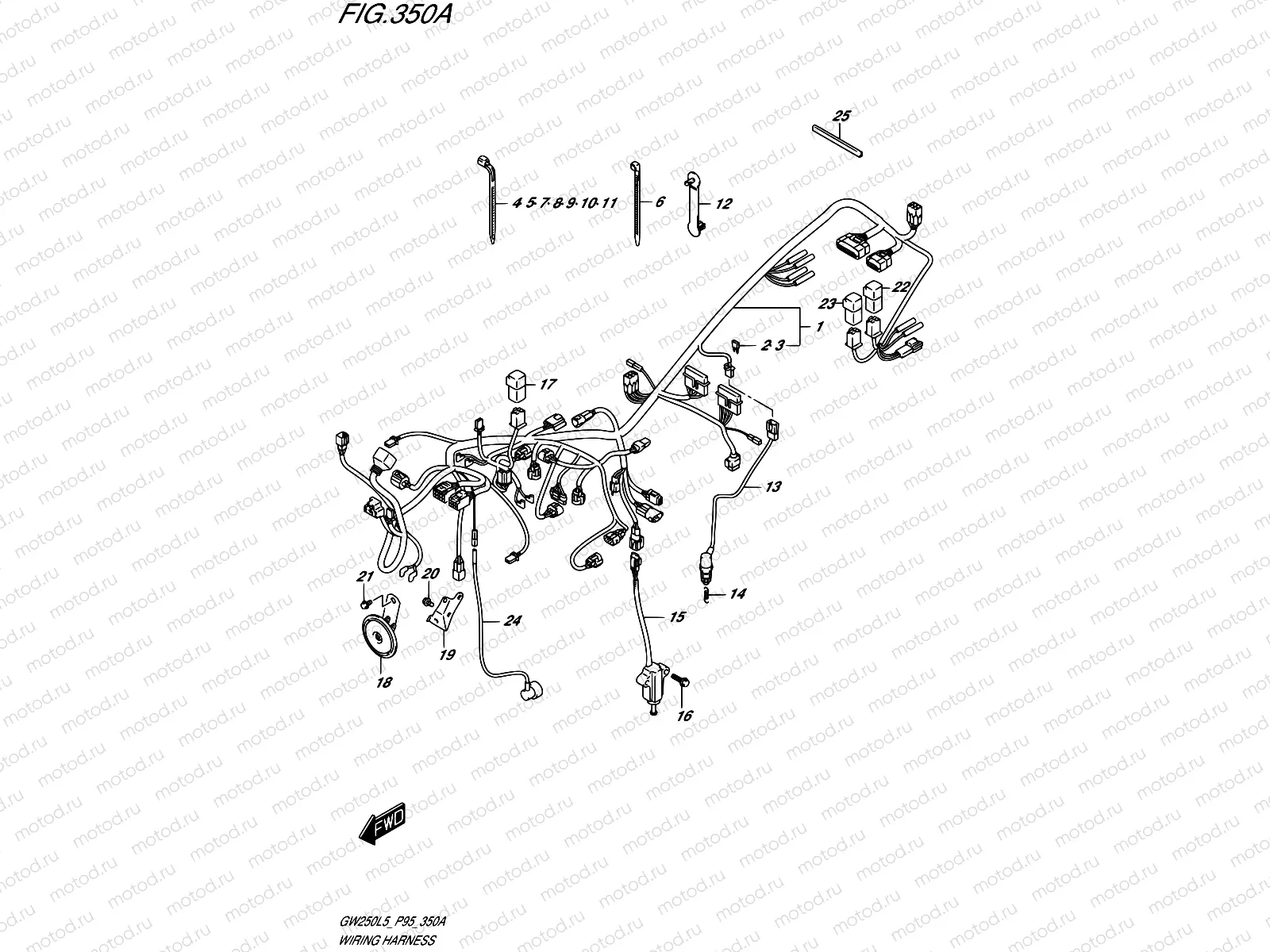 350A - WIRING HARNESS