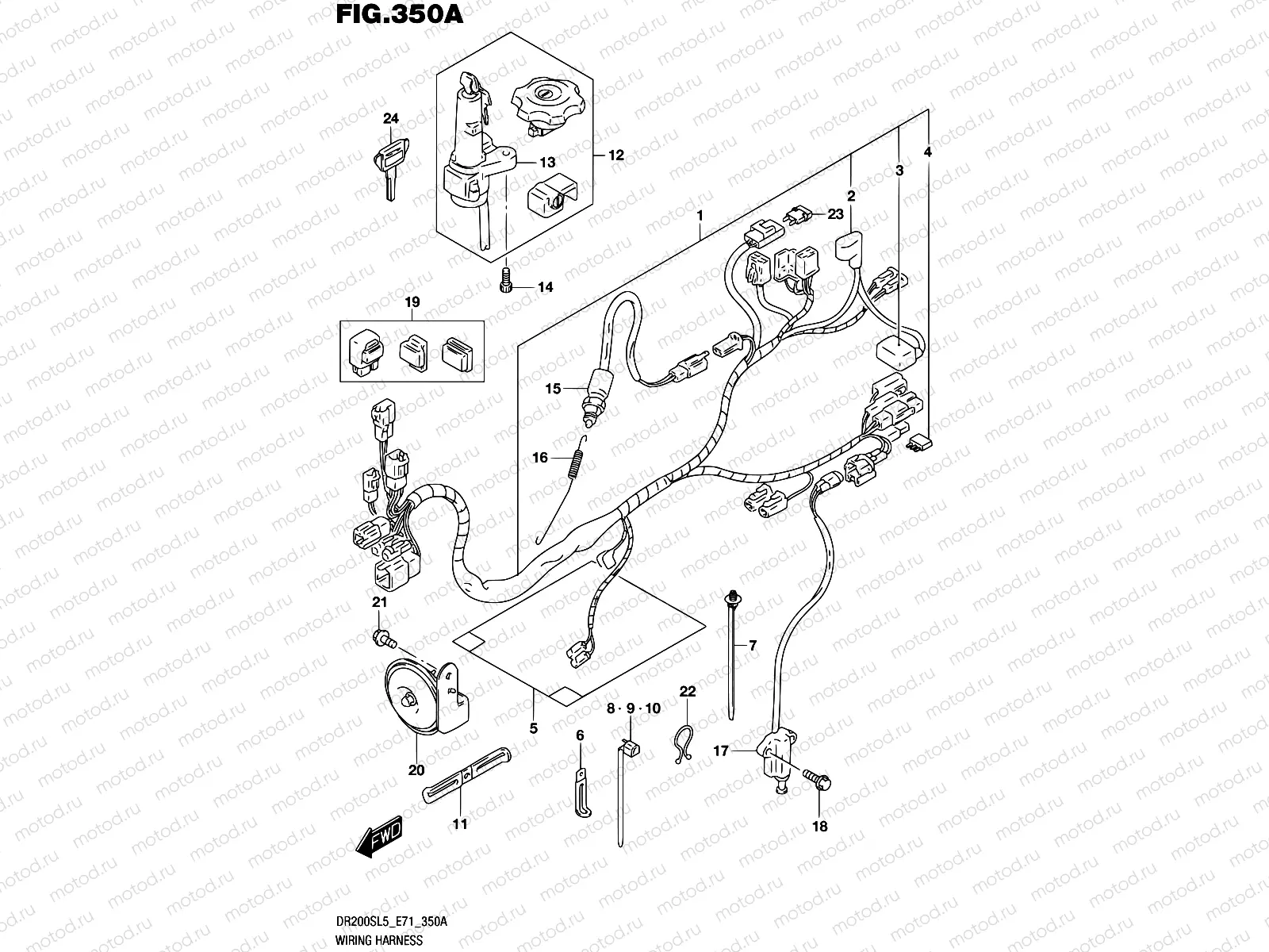 350A - WIRING HARNESS