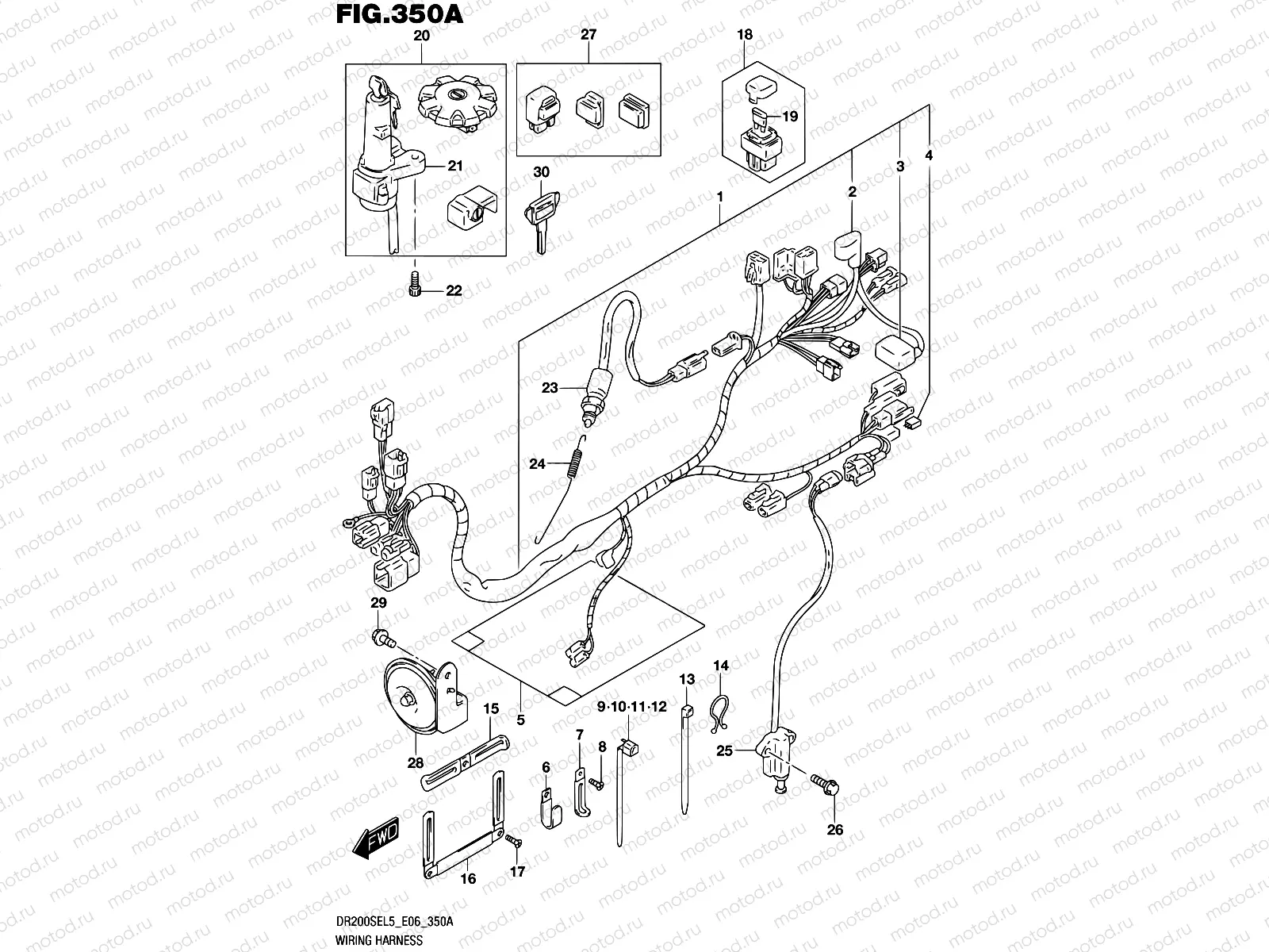 350A - WIRING HARNESS