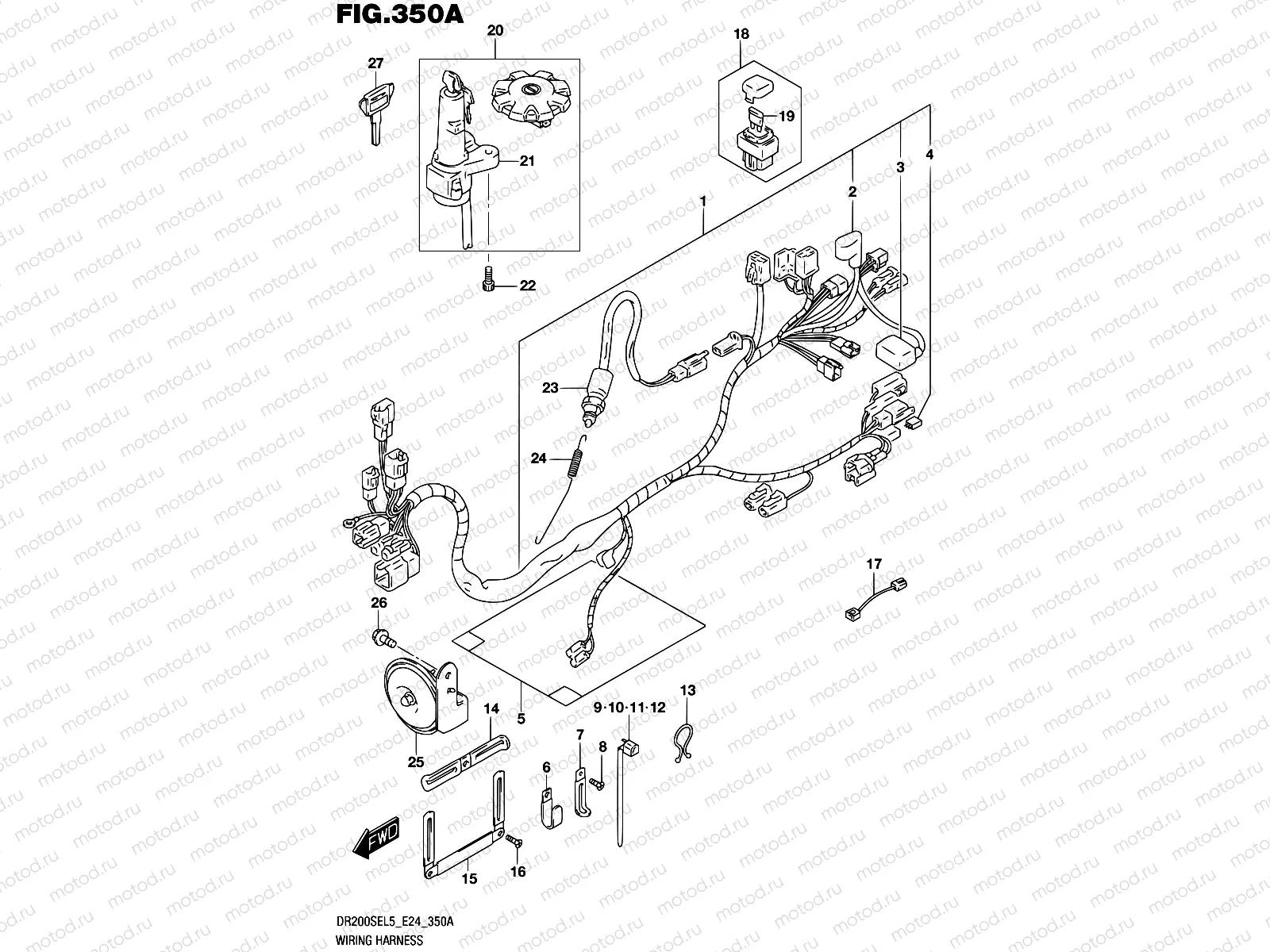 350A - WIRING HARNESS