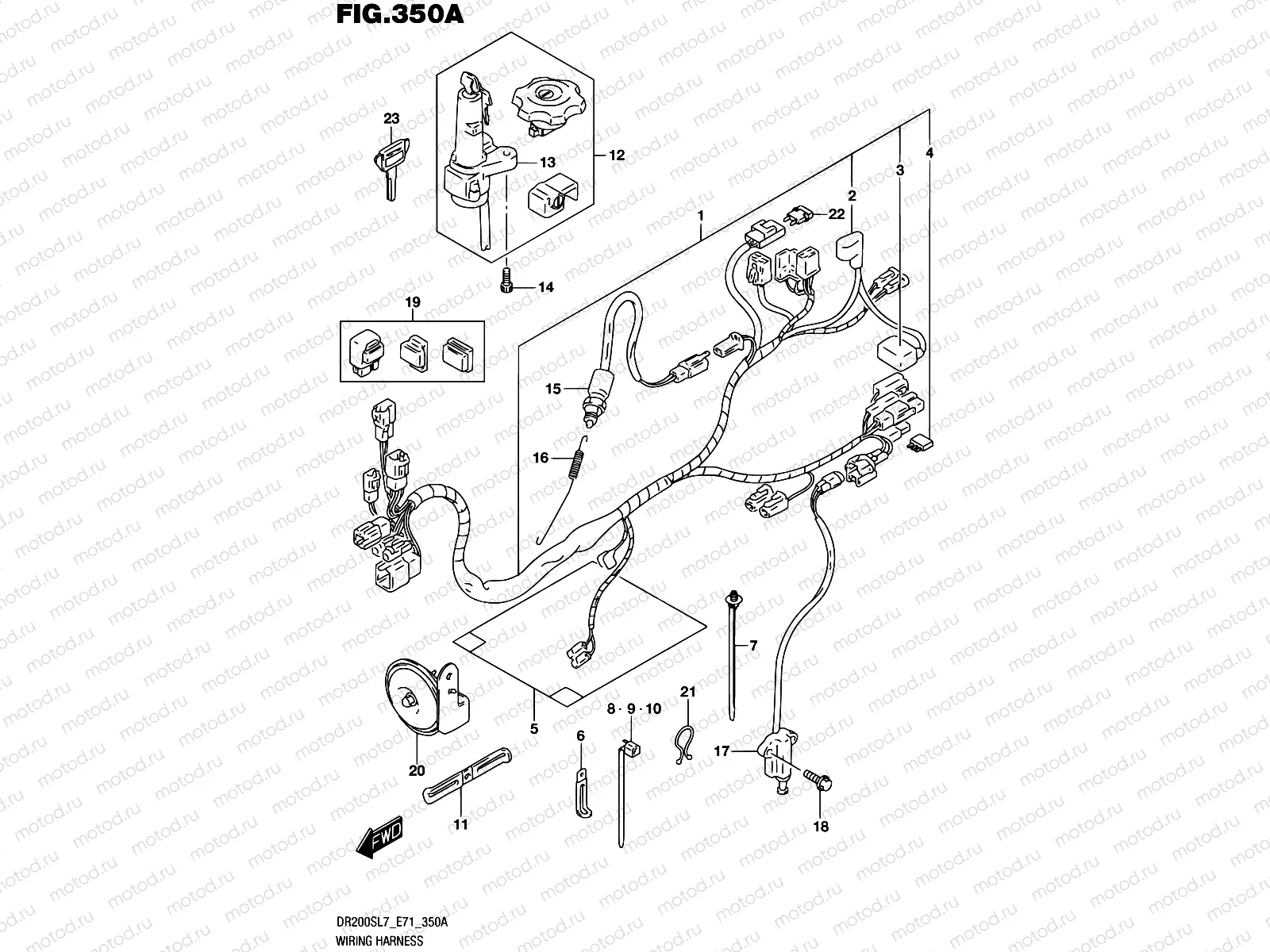 350A - WIRING HARNESS