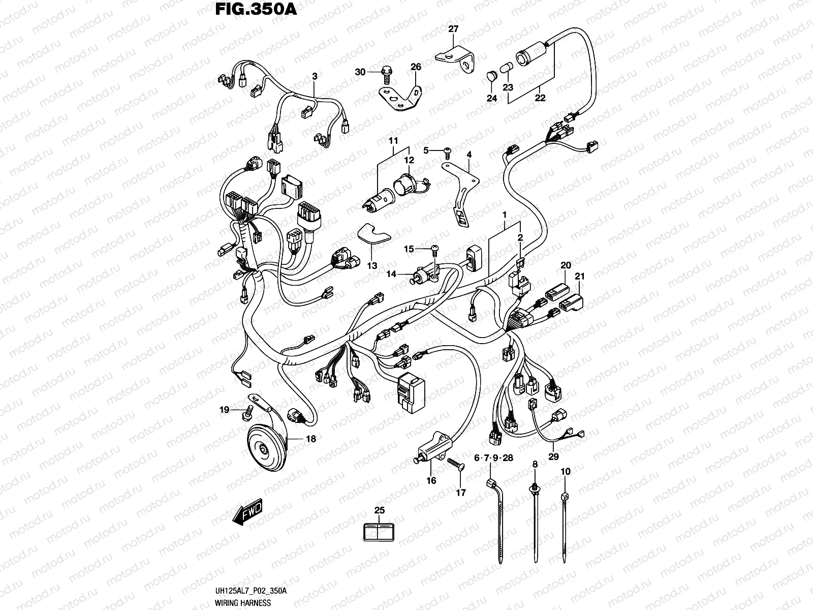 350A - WIRING HARNESS