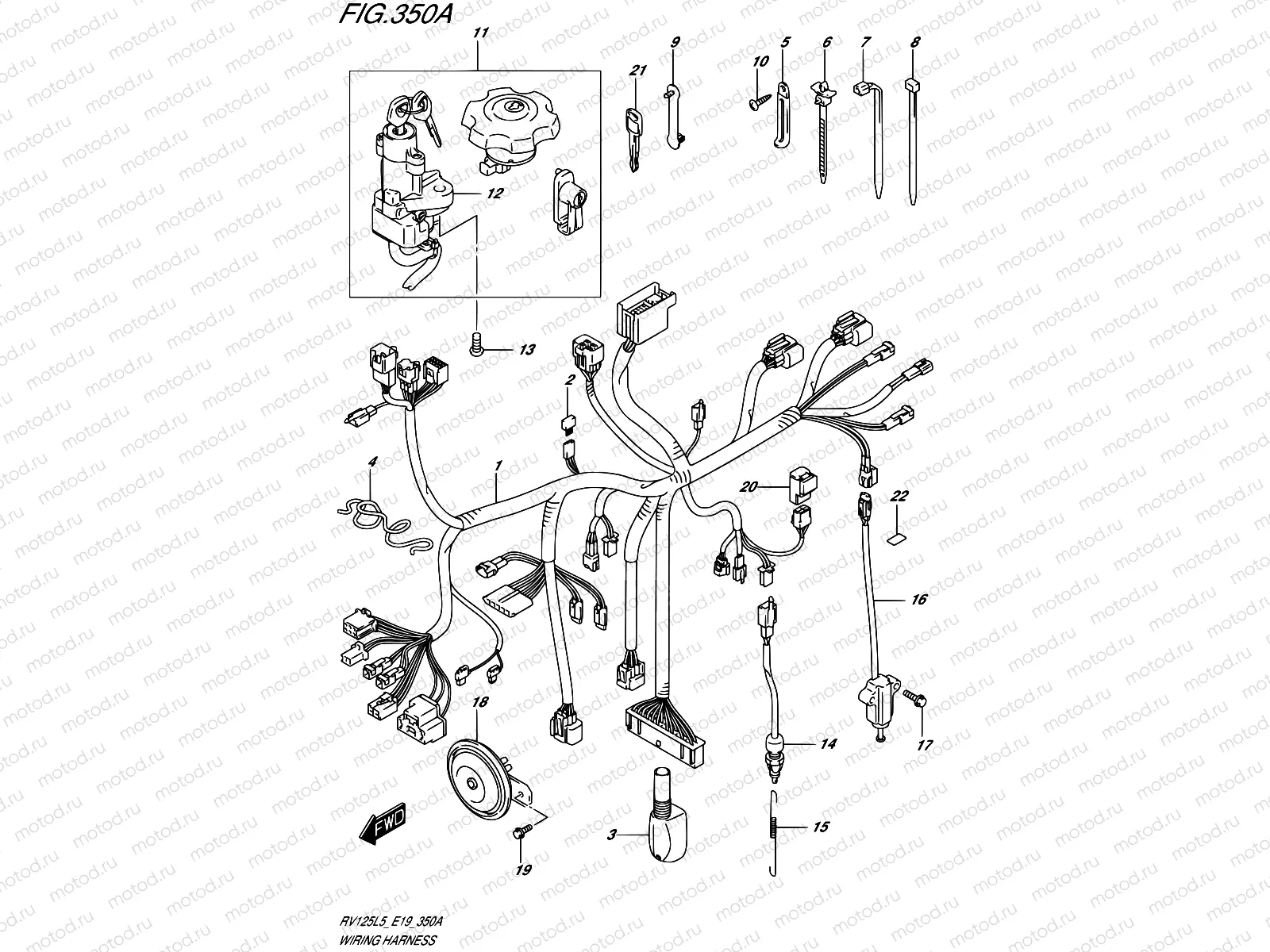 350A - WIRING HARNESS
