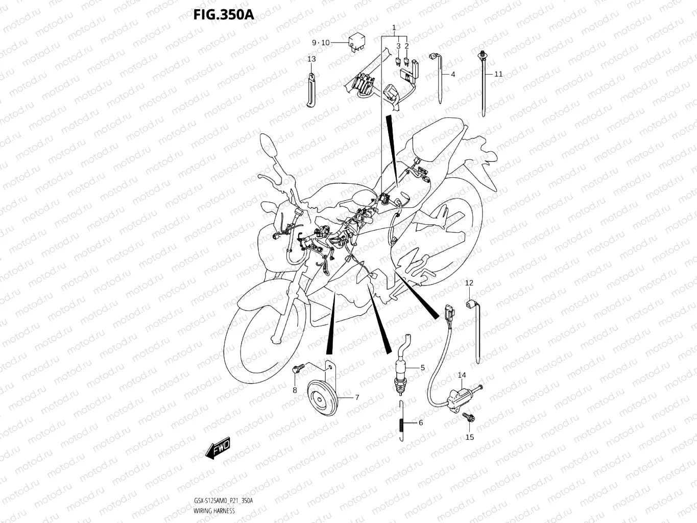 350A - WIRING HARNESS