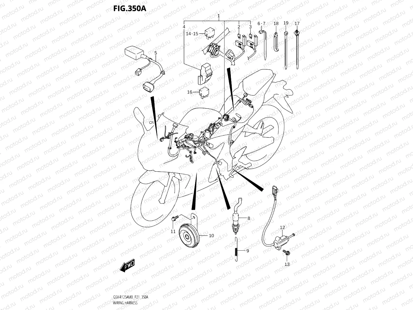 350A - WIRING HARNESS