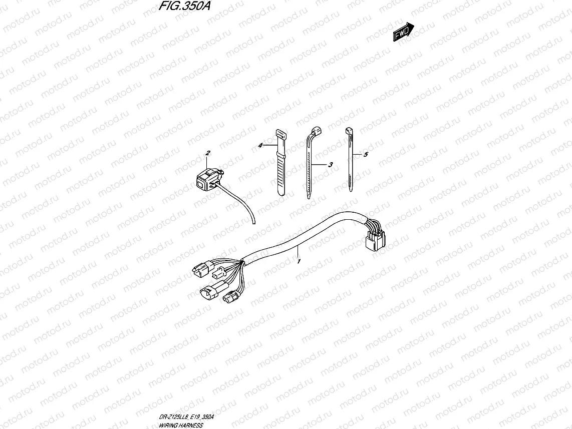 350A - WIRING HARNESS