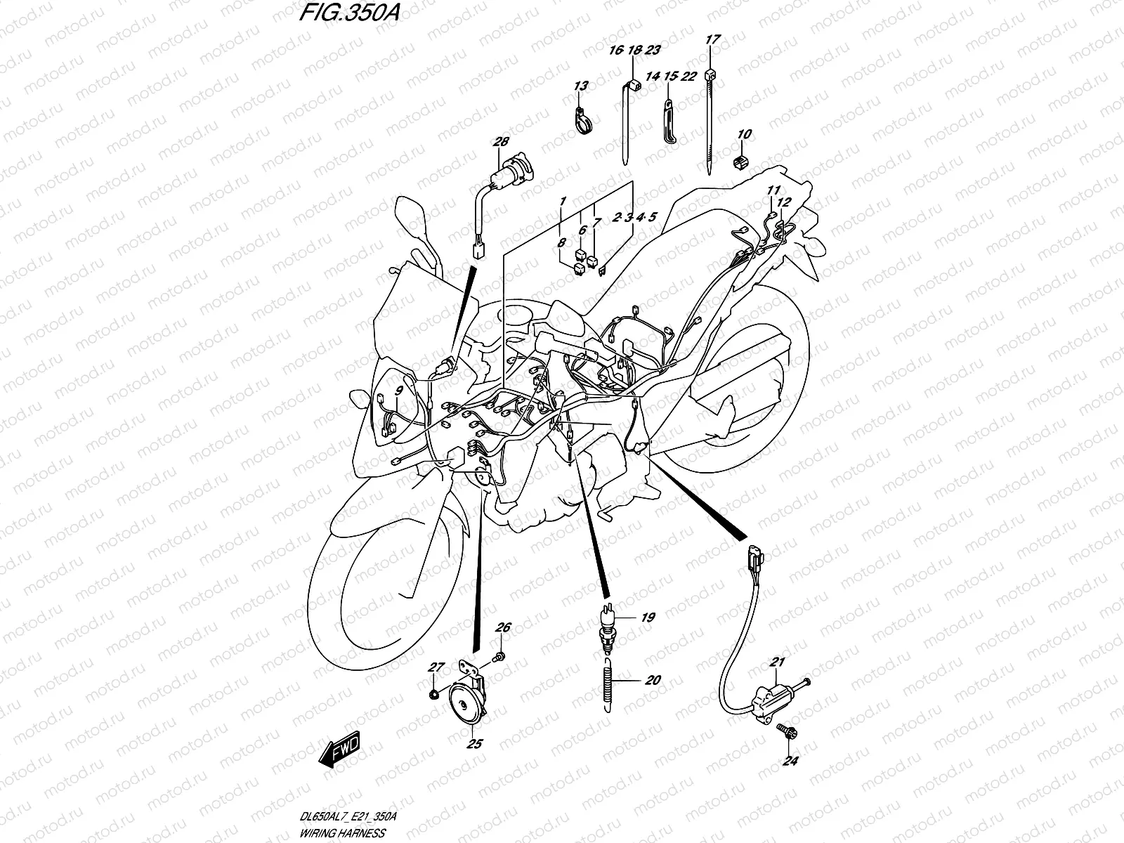 350A - WIRING HARNESS