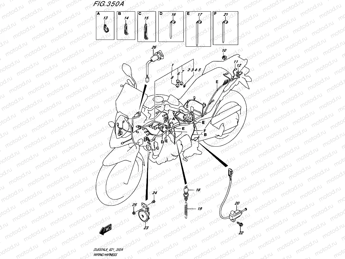 350A - WIRING HARNESS