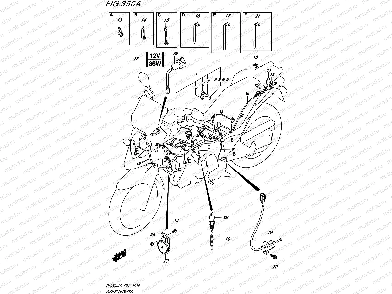 350A - WIRING HARNESS