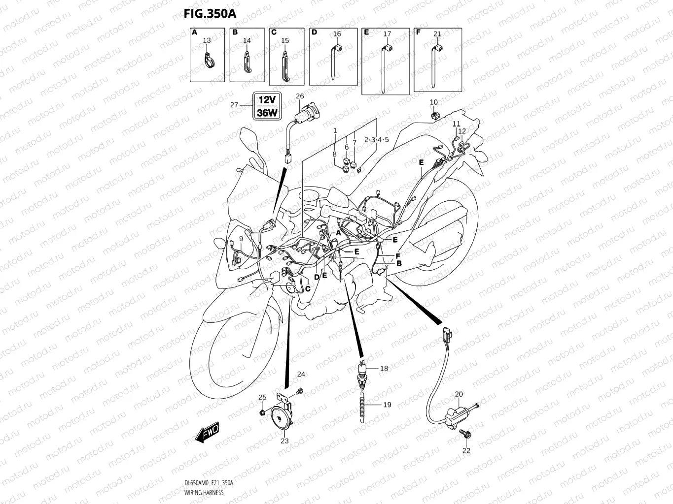 350A - WIRING HARNESS