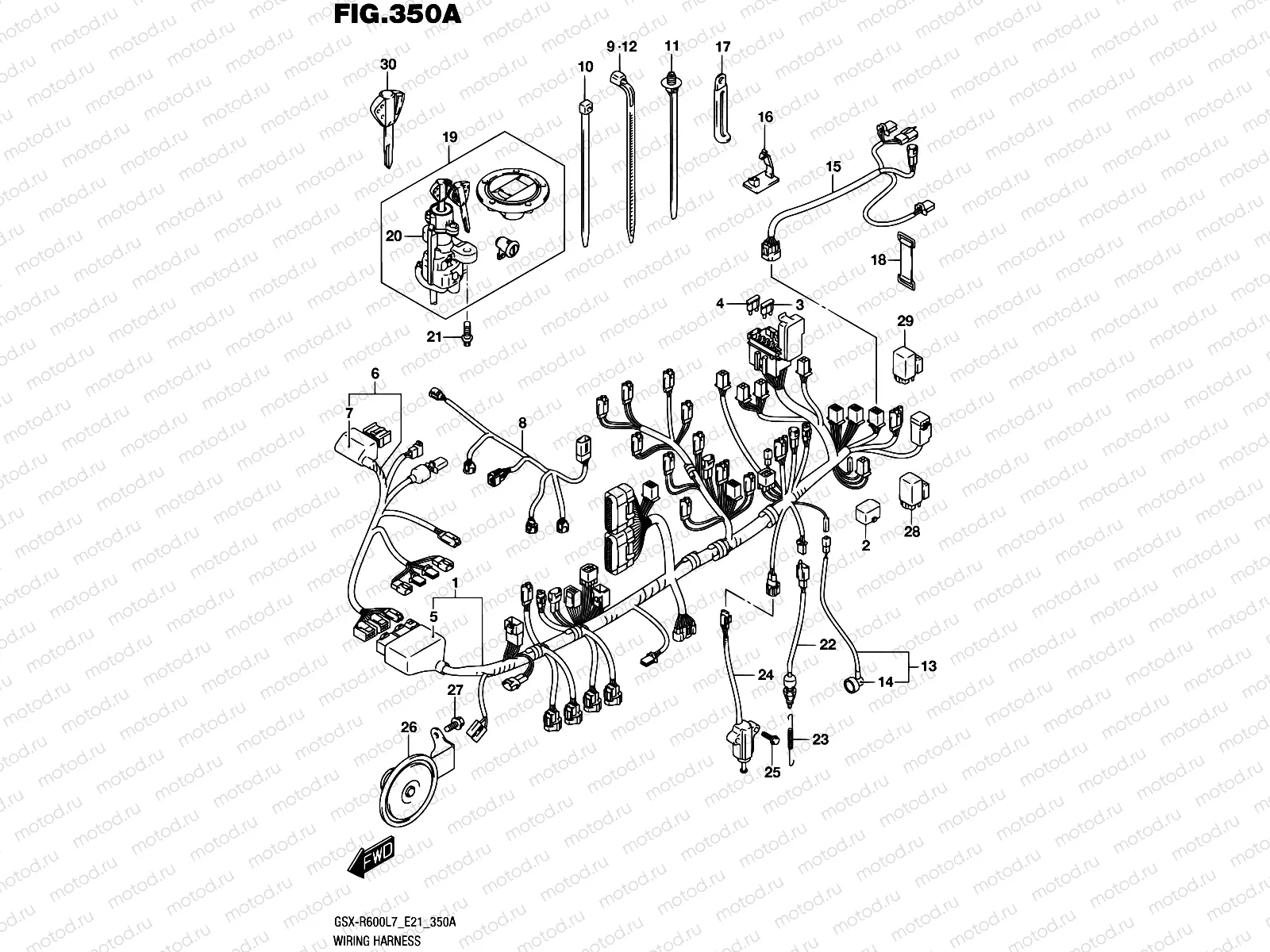 350A - WIRING HARNESS
