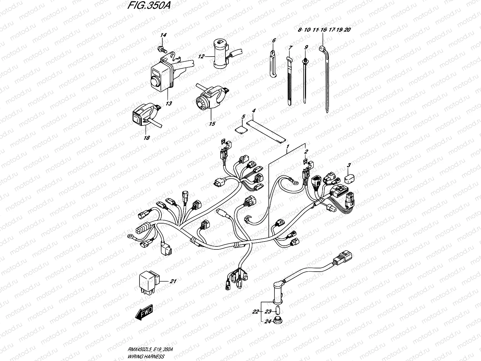 350A - WIRING HARNESS