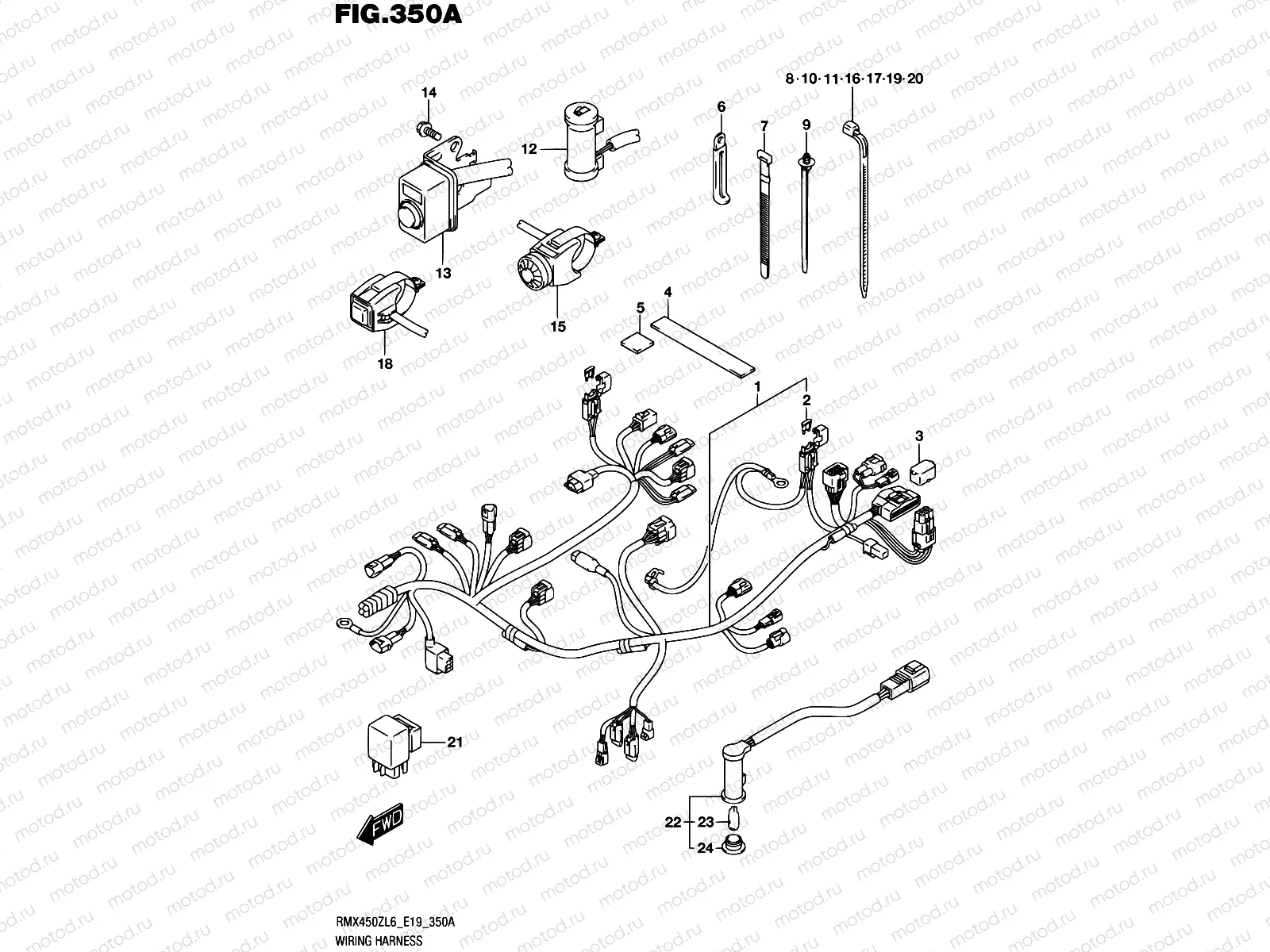 350A - WIRING HARNESS