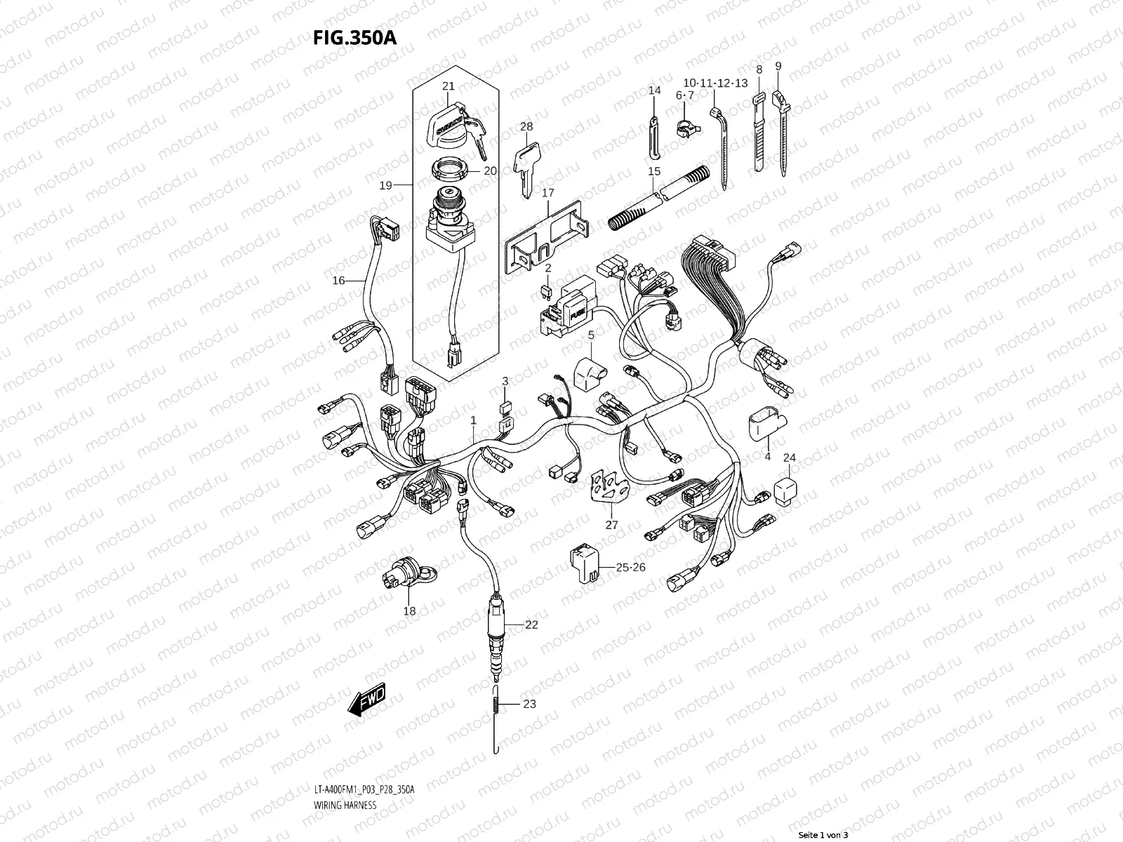 350A - WIRING HARNESS