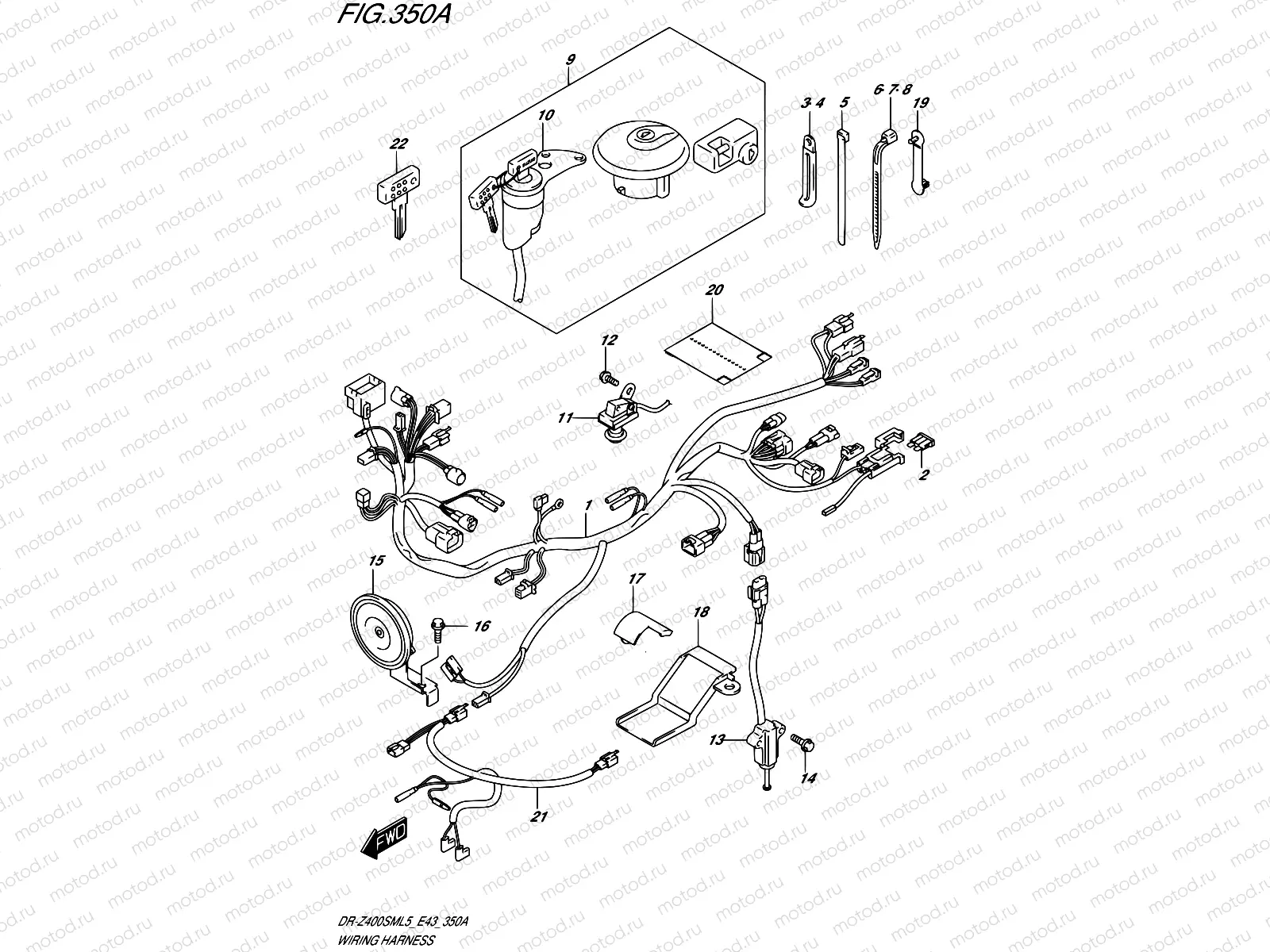 350A - WIRING HARNESS