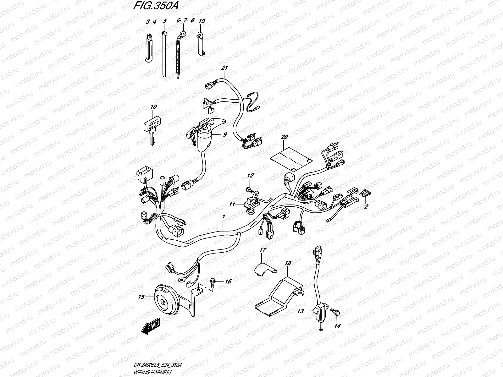 350A - WIRING HARNESS