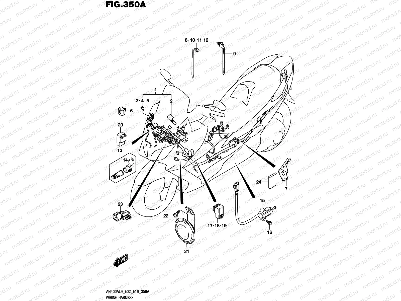 350A - WIRING HARNESS