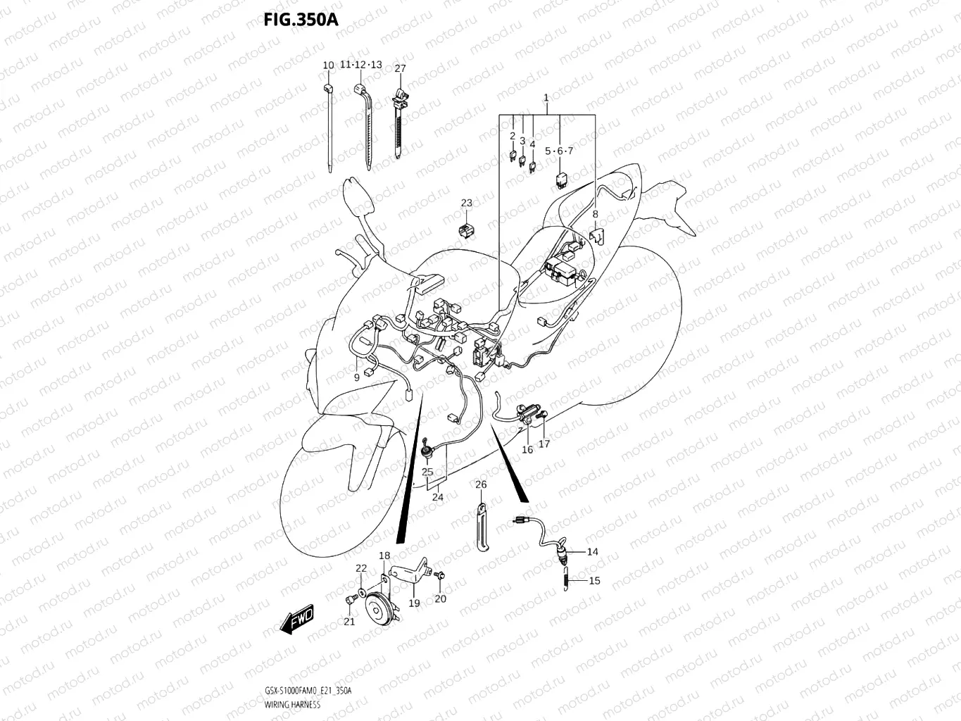 350A - WIRING HARNESS