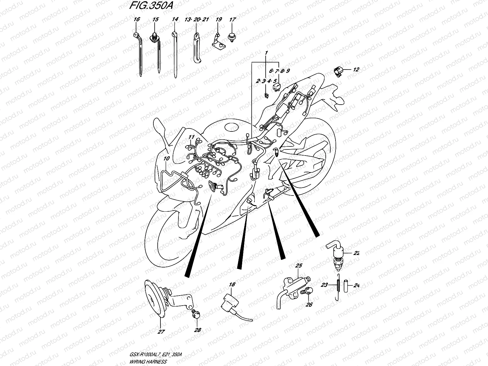 350A - WIRING HARNESS