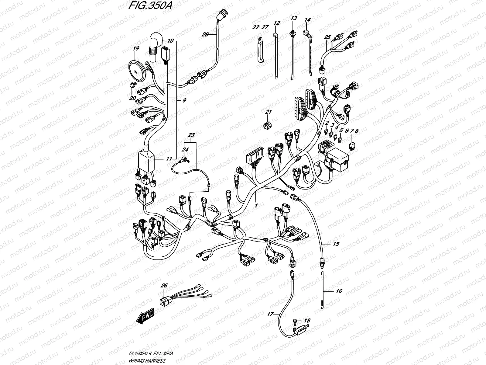 350A - WIRING HARNESS