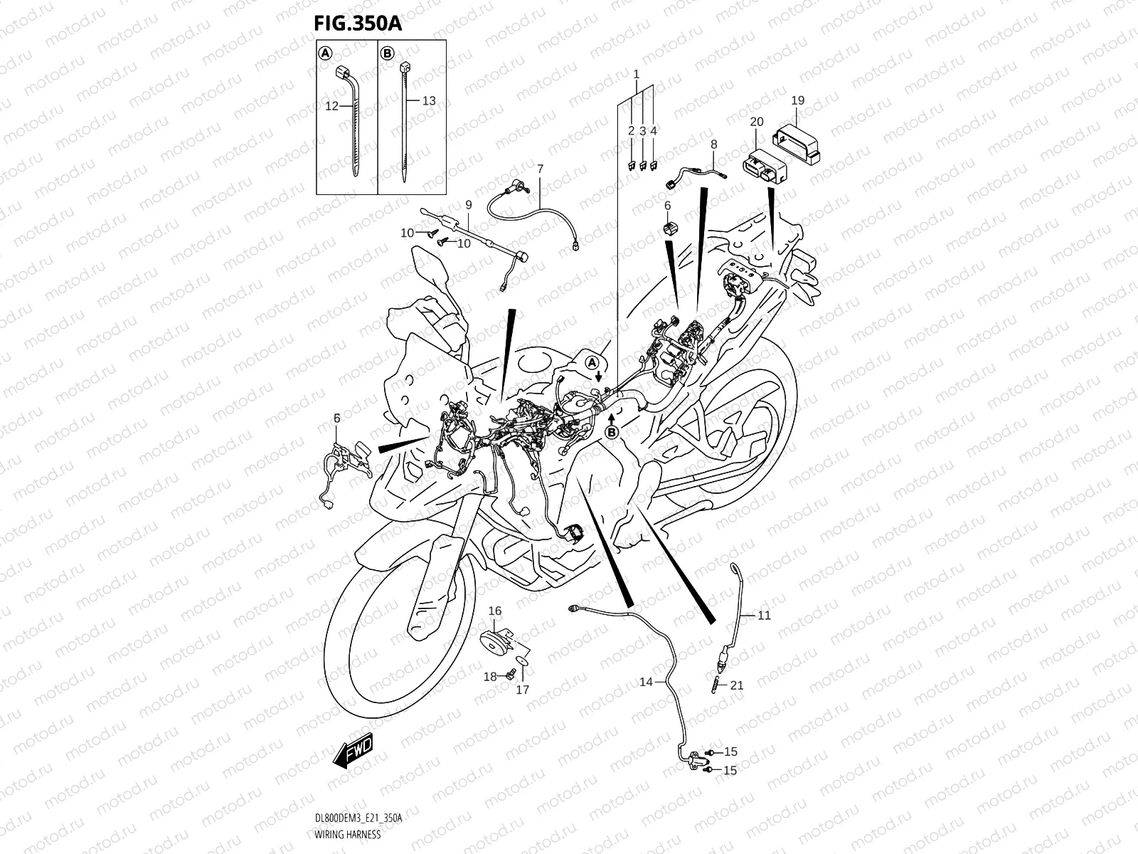 350A - WIRING HARNESS